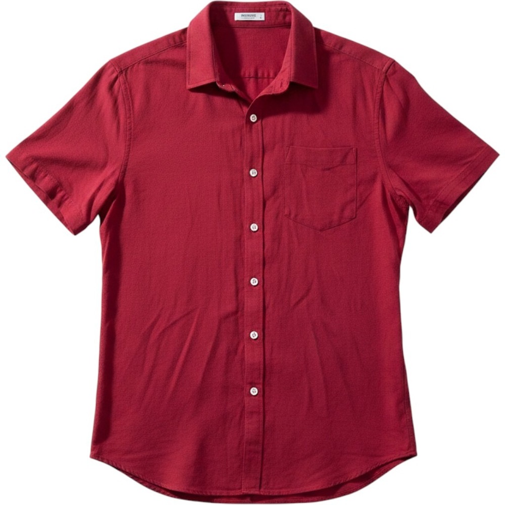 Mens M Linen Blend Short Sleeve Button Down Shirt Breathable Casual Summer Beach